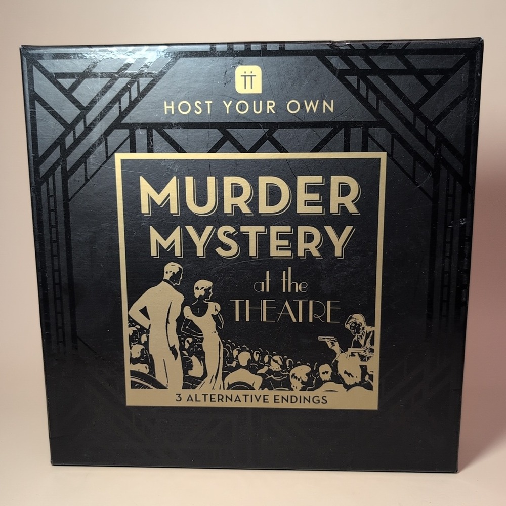Talking Tables Host Your Own Murder Mystery at the Theatre 3 Alt Ends Party Game